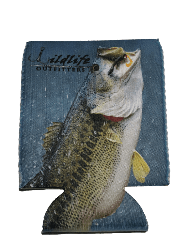 Wildlife Outfitters Bass Neoprene Koozie