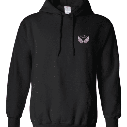 Cotton Hoodie CFA In The Black Color