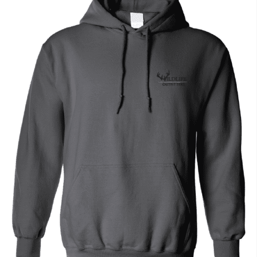 Charcoal Colored Cotton Hoodie