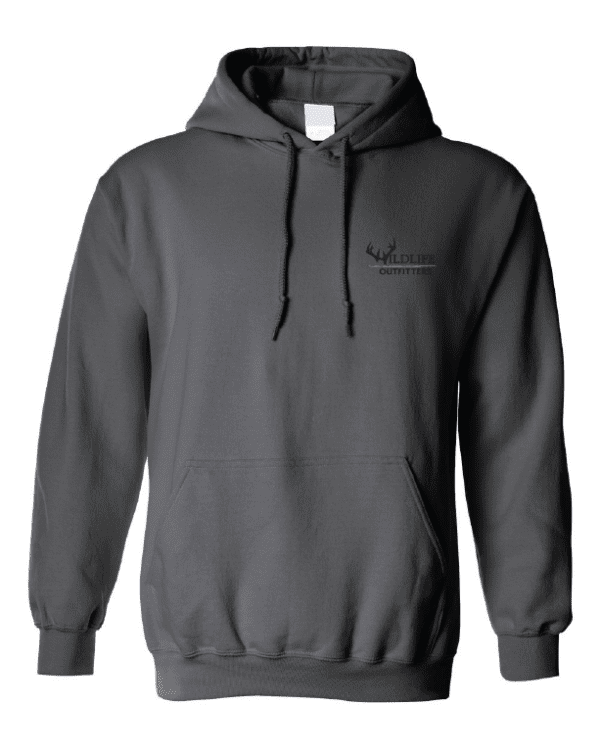 Charcoal Colored Cotton Hoodie