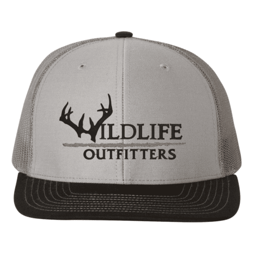 Full Panel Antler Grey, Charcoal And Black Hat