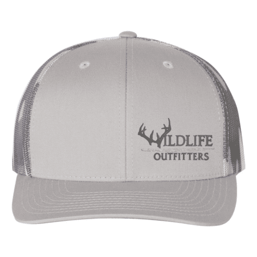 Left Panel Antler Grey And Grey Camo Color Hat