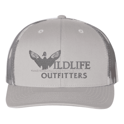 Full Panel Duck Grey And Grey Camo Color Hat