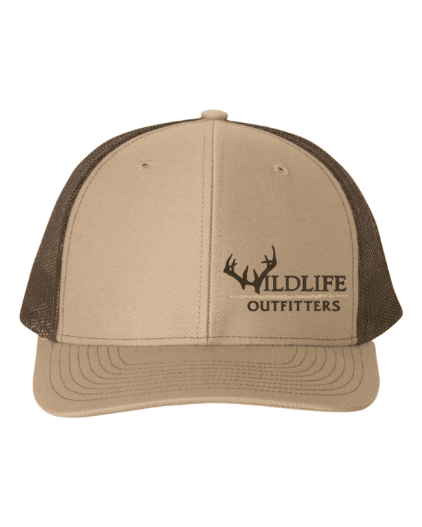 Left Panel Antler Khaki And Coffee Color Hat