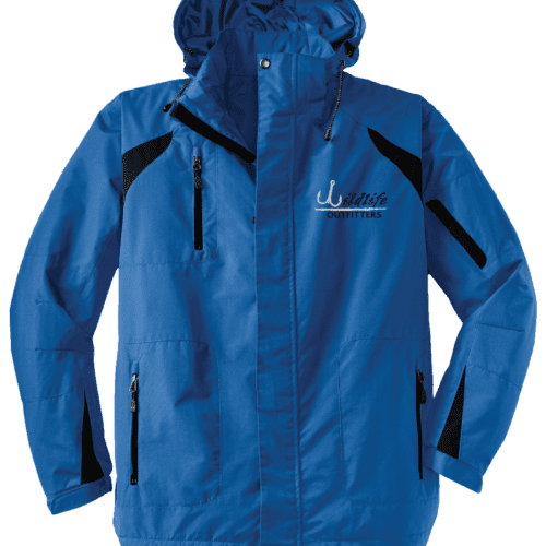 Pathfinder Royal Blue Jacket With Zippered Chest Pocket