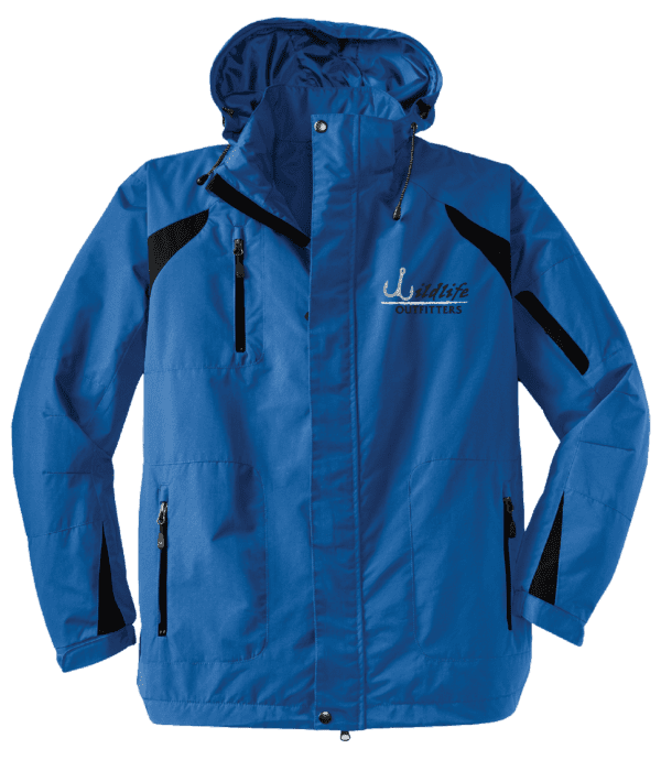 Pathfinder Royal Blue Jacket With Zippered Chest Pocket