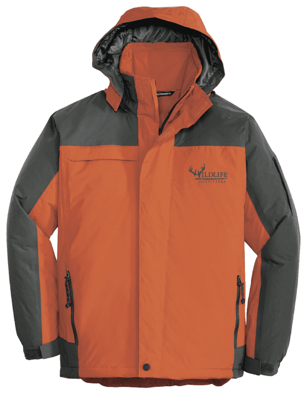 The Tundra Orange Colored Jacket