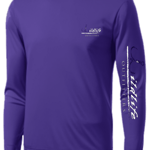 The Purple Colored Fishing Shirt