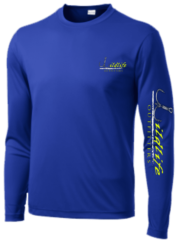Fishing Shirt In Royal Blue Color