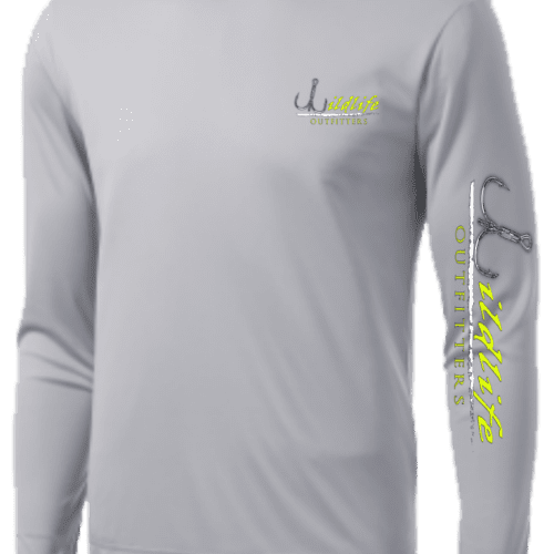Fishing Shirt In The Silver Color