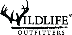 Wildlife Outfitters Company Logo With Grey Color Background
